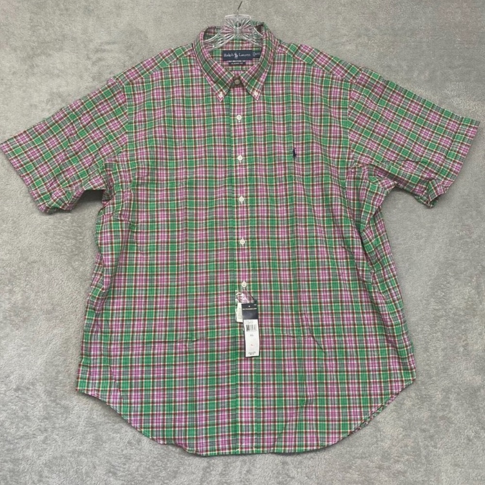 RALPH LAUREN BUTTON UP SHIRT